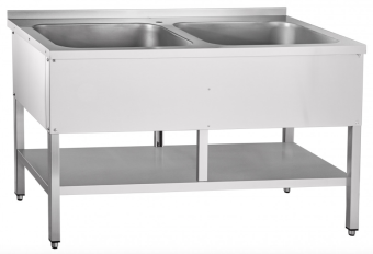 Ванна моечная двухсекционная Abat ВМП-6-2-5РН (210000806373) в ШефСтор (chefstore.ru) 
